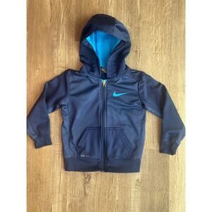 Nike Dri-Fit Toddler Lightweight Casual Zip-Up Hoodie Sweatshirt Jacket Size 3T